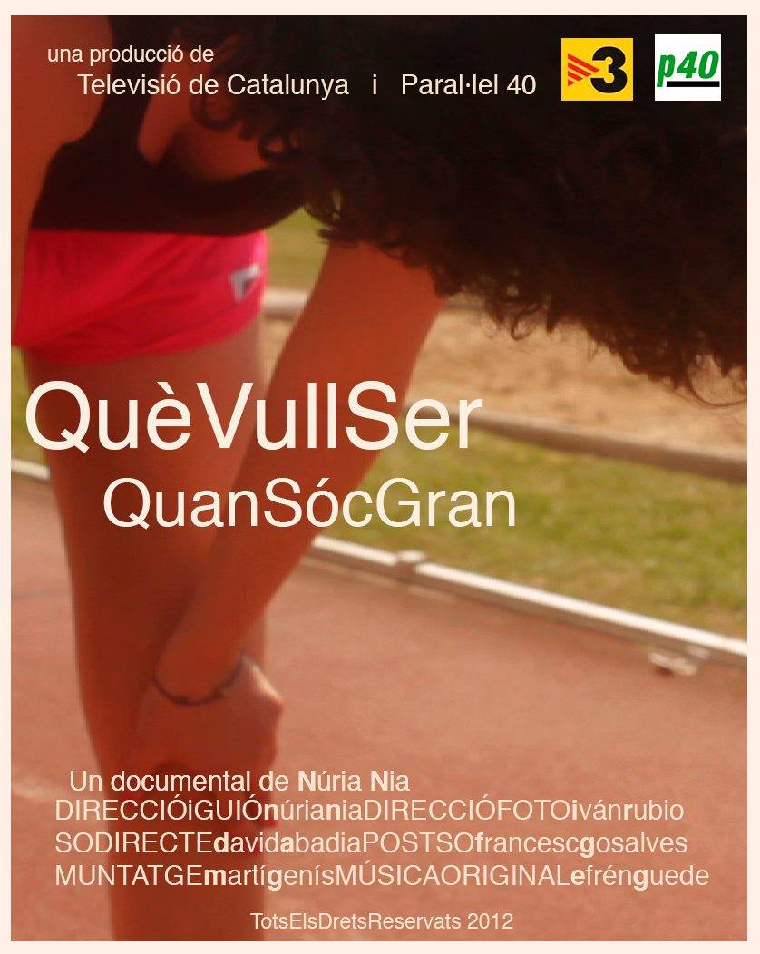 cartell_que vull ser quan ja soc gran nuria nia tv3